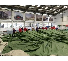 Полога и тенты из брезента