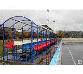 Трибуна футбольная