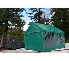 Шатры с 2-хскатной и 4-хскатной крышей