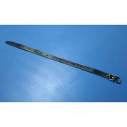 Ремень с пряжкой 500мм, кожаный (коричневый)