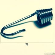 Наконечник d 6 мм с карабином Bozamet