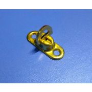 Скоба малая поворотная d17*11(Французский замок) латунь