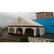 Шатер 6000х7000х4200 с рекламой