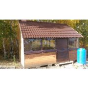 Мягкие окна для веранды из узкой пленки (до 1350мм) с фурнитурой