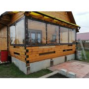 Мягкие окна для террасы