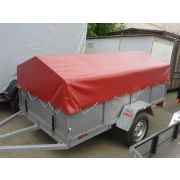 Тент на прицеп «Аляска» маленький с дугами