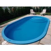 Вкладыш в бассейн овальной формы из прочного ПВХ 650гр/м.кв. Тентмастер