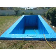 Вкладыш в бассейн прямоугольной формы из прочного ПВХ 650гр/м.кв.