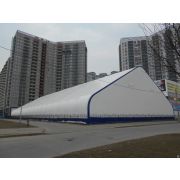 Хоккейный каркасно-тентовый ангар 24х70